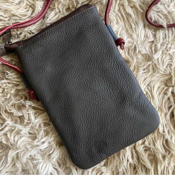 Soruka lua print mixed leather small crossbody bag NWT sustainable - Picture 5 of 9